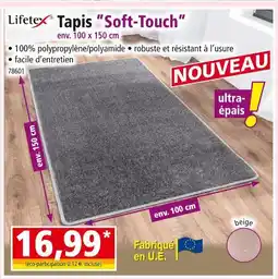 Norma LIFETEX Tapis Soft-Touch offre