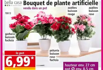 Norma BELLA CASA Bouquet de plante artificielle offre