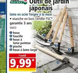 Norma POWERFIX GARDEN Outil de jardin japonais offre