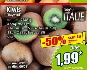 Norma Kiwis Hayward offre