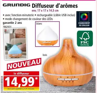 Norma GRUNDIG Diffuseur d'arômes offre