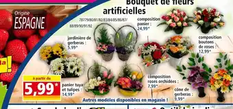 Norma Bouquet de fleurs artificielles offre