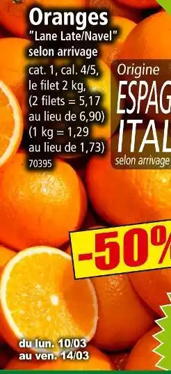 Norma Oranges offre