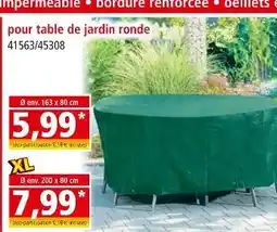 Norma Pour table de jardin ronde offre