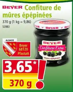 Norma BEYER Confiture de mûres épépinées offre