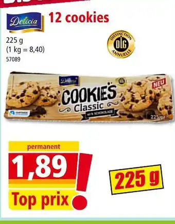 Norma DELICIA 12 cookies offre