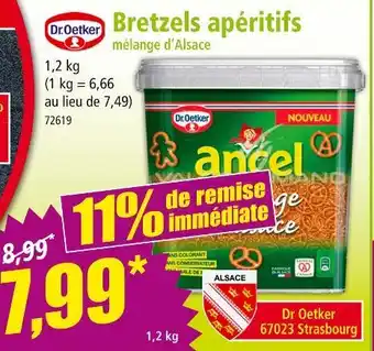 Norma Bretzels apéritifs offre