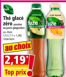 Norma FUZETEA Thé glacé zéro offre