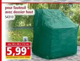 Norma pour fauteuil avec dossier haut offre