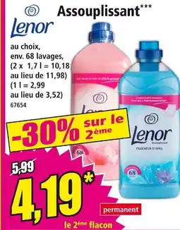 Norma LENOR Assouplissant offre