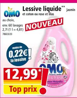 Norma OMO Lessive liquide offre