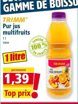 Norma TRIMM Pur jus multifruits offre