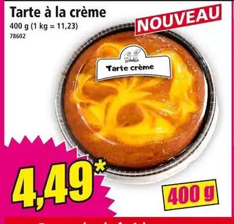 Norma Tarte à la crème offre