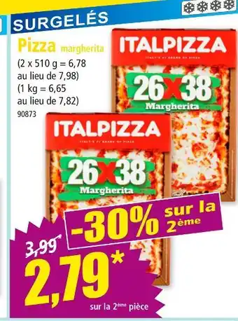 Norma ITALPIZZA Pizza margherita offre