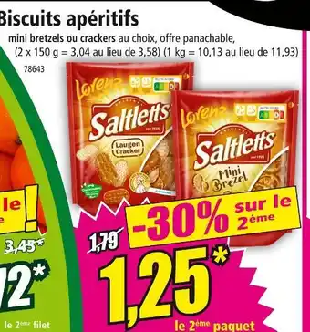 Norma Biscuits apéritifs offre