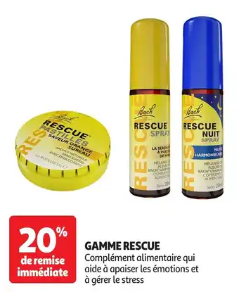 Auchan Gamme rescue offre