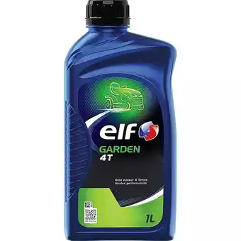 Gamm vert Huile de moteur 4 temps Garden 4T ELF offre