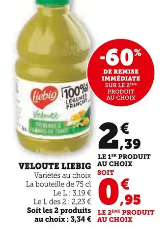 Super U LIEBIG Veloute offre