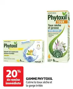 Auchan Gamme phytoxil offre