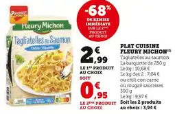 Super U Fleury Michon Plat cuisiné offre