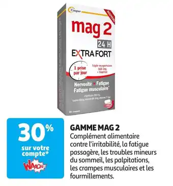 Auchan Gamme mag 2 offre