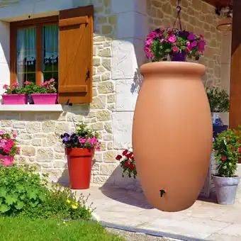 Gamm vert Récupérateur d'eau en jarre Toscane 1 000 L offre