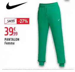 Intersport NIKE Pantalon femme offre