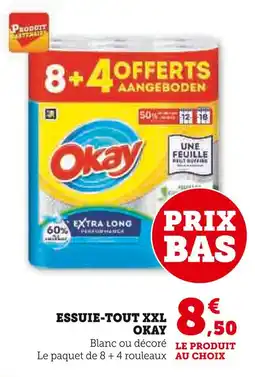 Super U OKAY Essuie-tout XXL offre