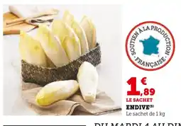 Super U Endive offre