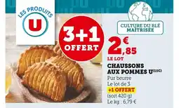 Super U U Chaussons aux pommes offre