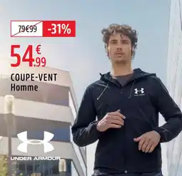 Intersport UNDER ARMOUR Coupe-vent offre