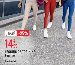 Intersport Legging de training offre