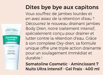 Auchan Somatoline Cosmetic offre