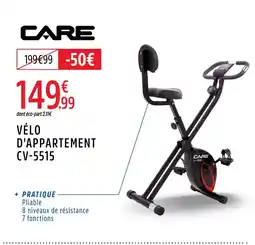 Intersport CARE Vélo d'appartement offre