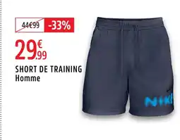 Intersport NIKE Short de training offre