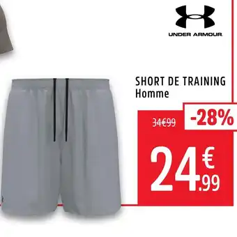 Intersport UNDER ARMOR Short de training offre