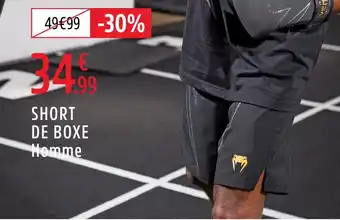 Intersport Venum Short de boxe offre