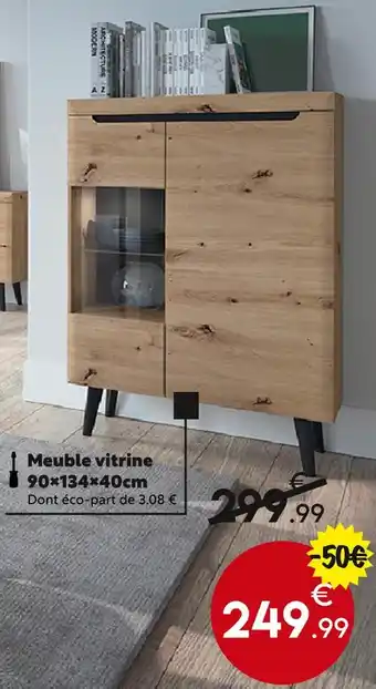 Maxi Bazar Meuble vitrine offre