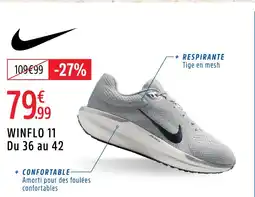 Intersport Nike Winflo 11 offre