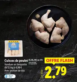 Lidl L'étal du Volailler Cuisses de poulet offre