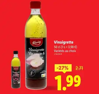 Lidl Kania Vinaigrette offre