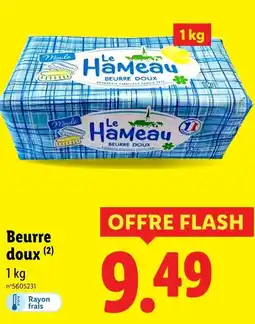 Lidl LE HAMEAU Beurre doux offre