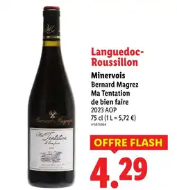 Lidl Bernard Magrez Languedoc- Roussillon offre