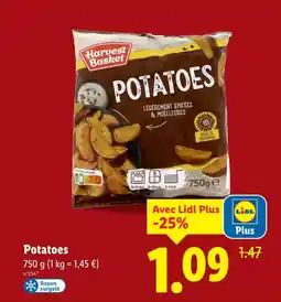 Lidl HARVEST BASKET Potatoes offre