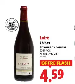 Lidl Domaine de Beaulieu Chinon offre