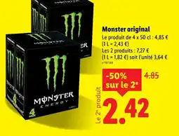 Lidl Monster Monster original offre