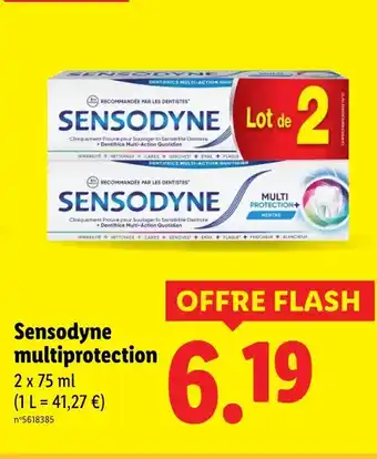 Lidl Sensodyne Sensodyne multiprotection offre