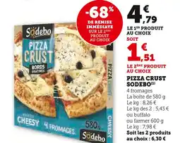 U Express SODEBO Pizza Crust offre