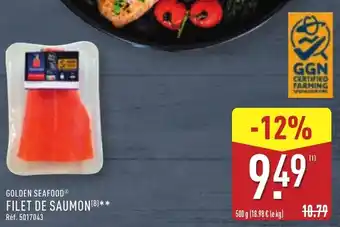 ALDI Golden seafood filet de saumon offre