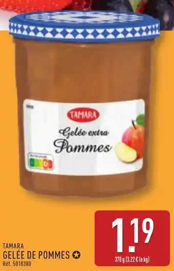 ALDI Tamara gelée de pommes offre